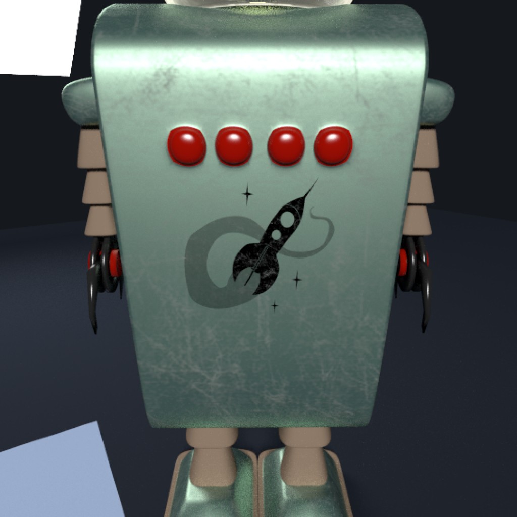 Retro Windup Robot preview image 3